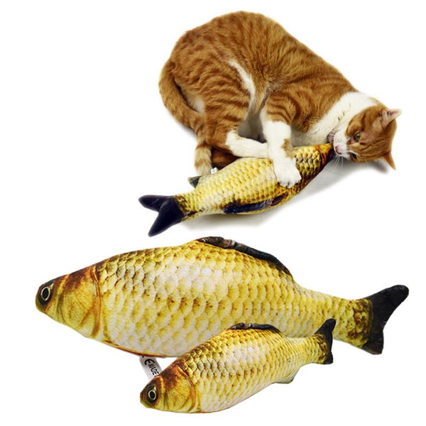 Pet Soft Plush Creative Carp Fish Toy