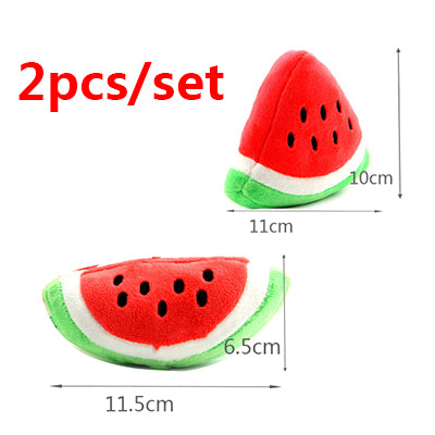 Fruit Vegetable Animal Pet Dog Toys