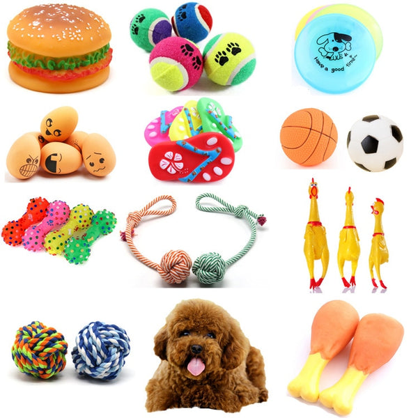 Dog Toys Tooth Grinding & Training
